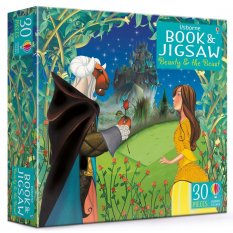 Piękna i Bestia - książka i puzzle 30 el.